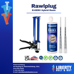 Rawlplug R-KERII Hybrid Resin 400ml Chemical Mortar