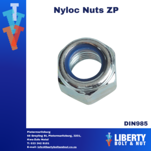 Nyloc Nut ZP Grade 8 DIN985