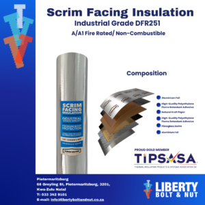 ScrimFacing Insulation - Industrial DFR251