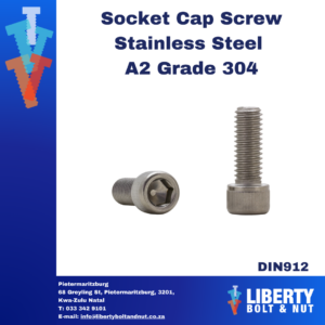 Socket Cap Screw Grade 304 DIN912